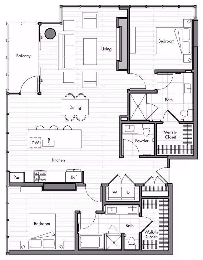 Unit 3401 3401 floor plan